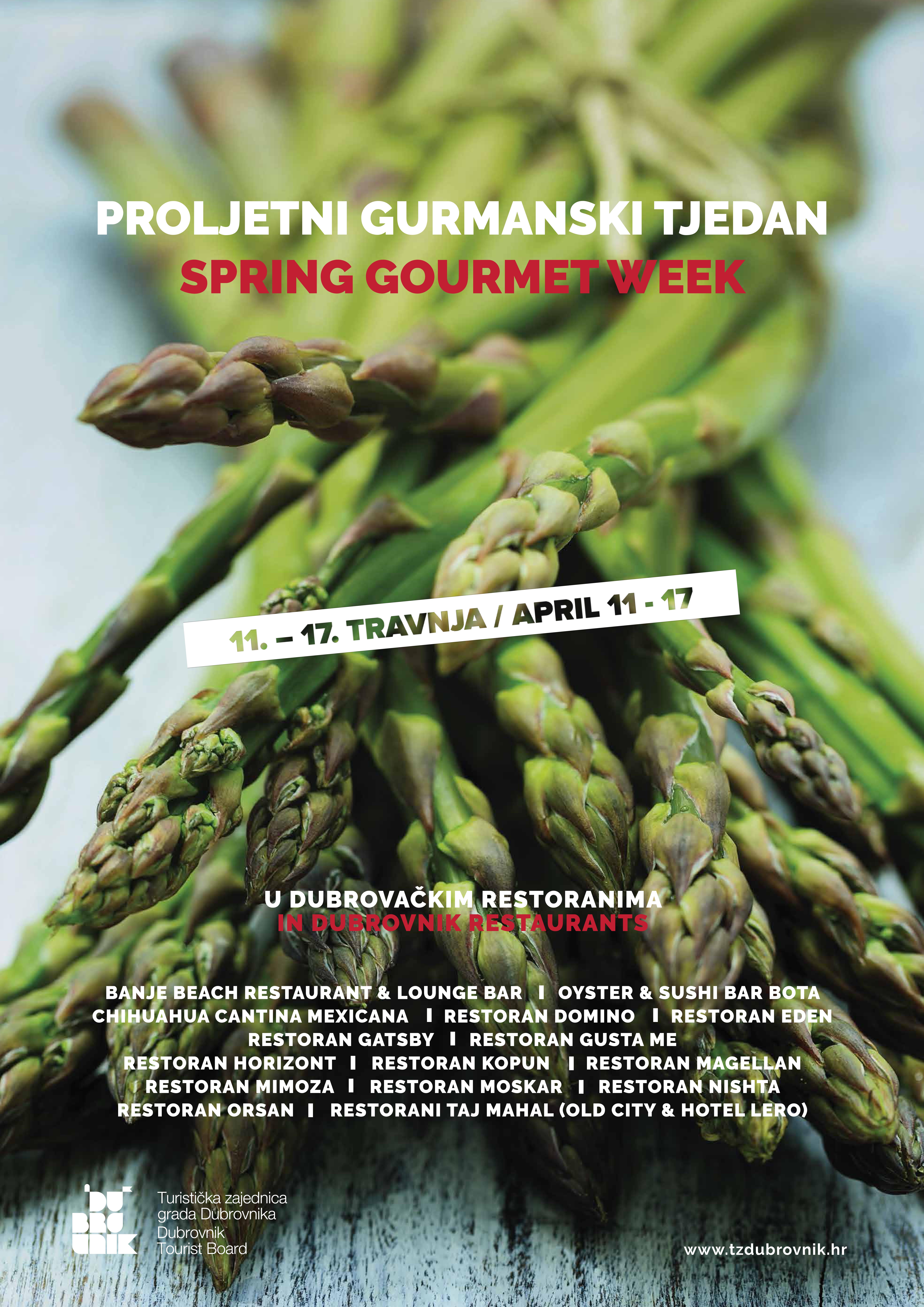 Proljetni gurmanski tjedan prepun delicija