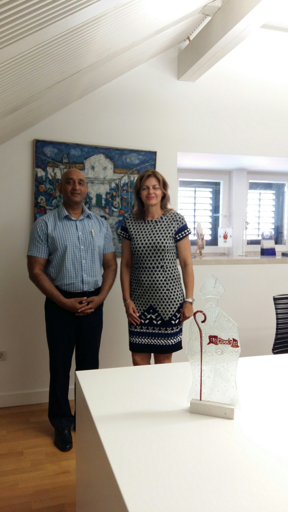 Indijski veleposlanik Nj. E. Sandeep Kumar posjetio TZ grada Dubrovnika