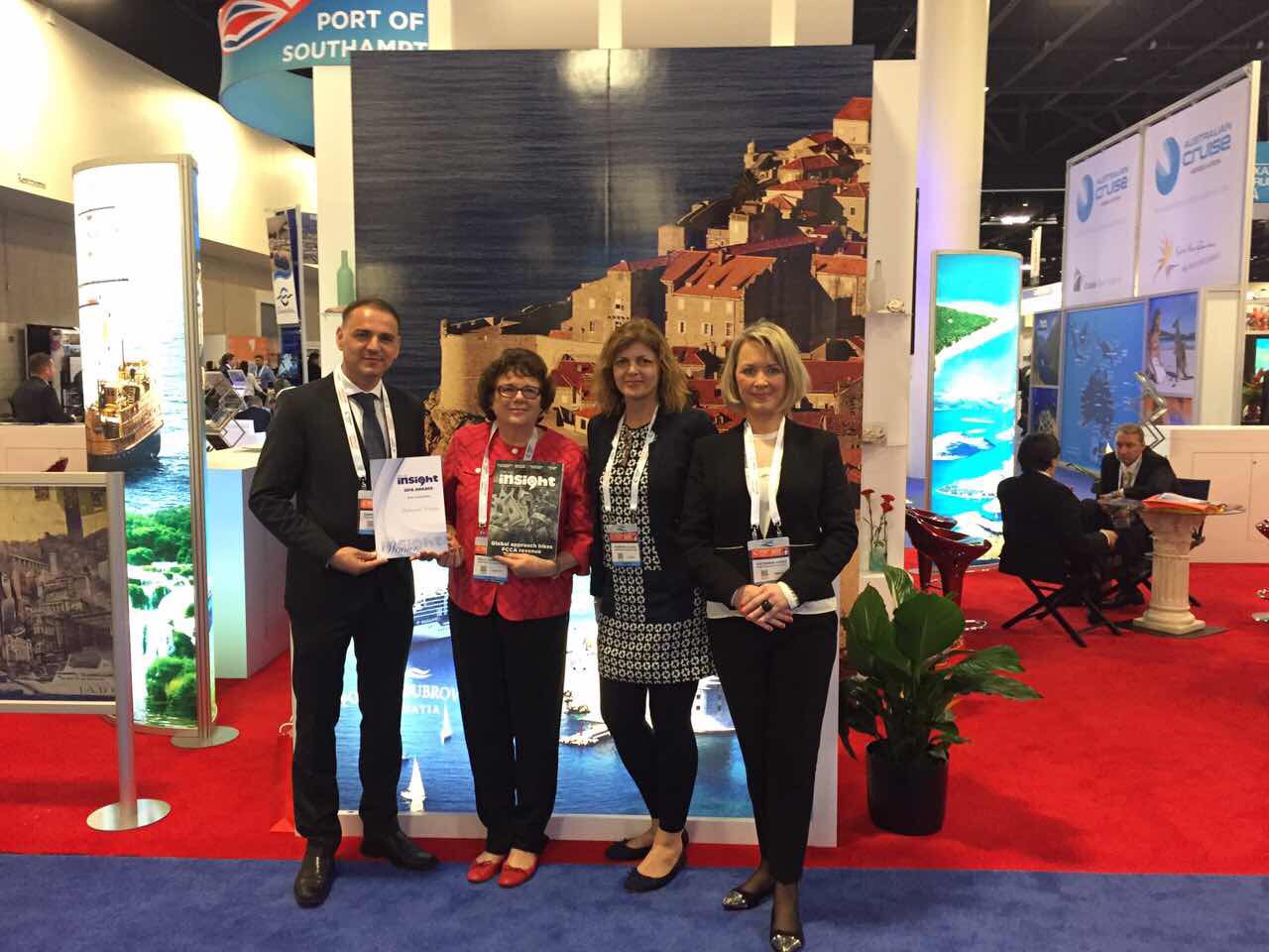 Dubrovnik Tourist Board at the SEATRADE Cruise Global trade fair in the United States