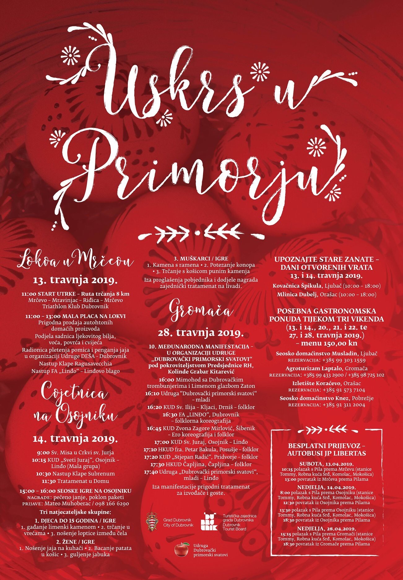 "Uskrs u Primorju" odgađa se za nedjelju, 14. travnja