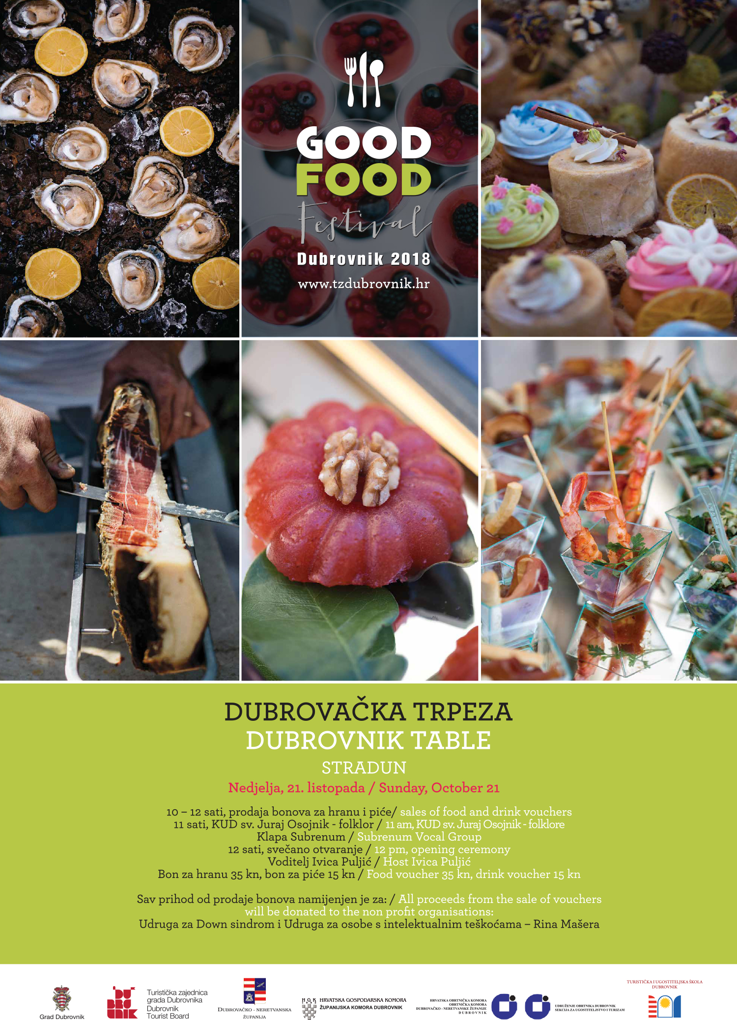 Humanitarna Dubrovačka trpeza i niz gastro događanja u festivalskoj završnici