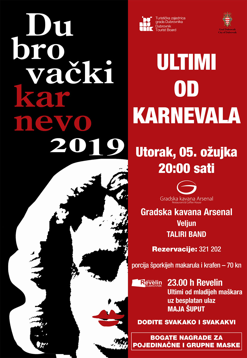 Ultimi kao vrhunac dvadesetog dubrovačkog karnevala