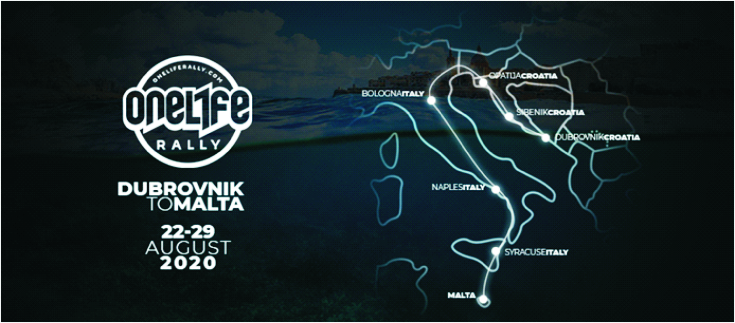 OneLife Rally - ove subote starta iz Dubrovnika