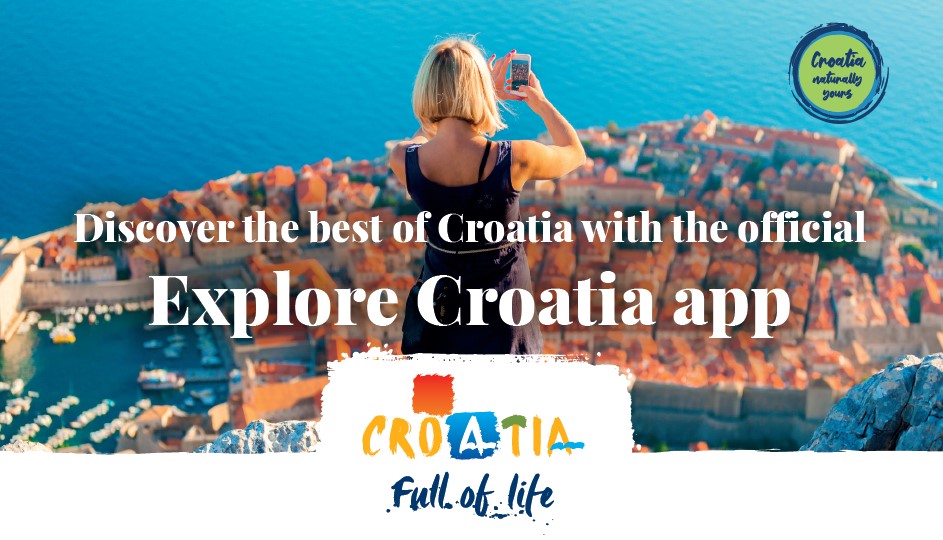 Nova mobilna aplikacija Explore Croatia