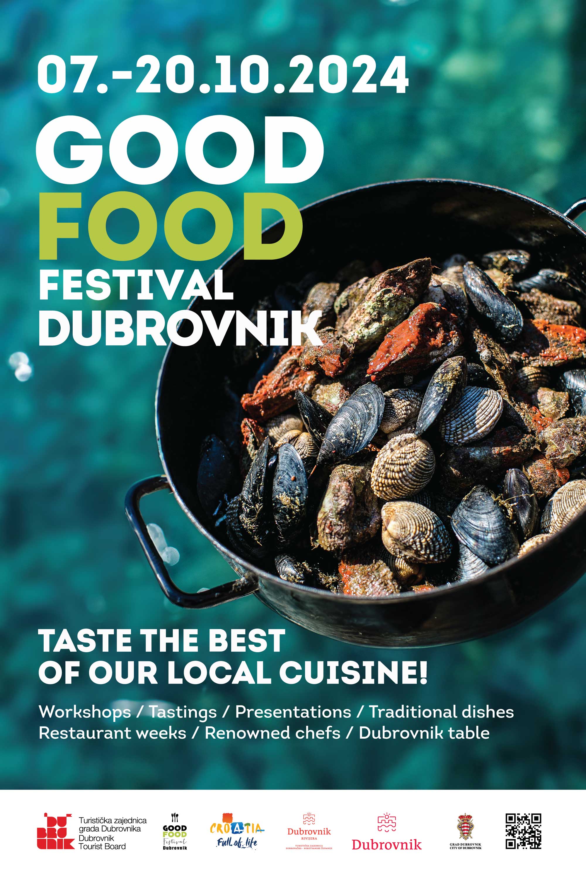 Promjena lokacije radionice „Divlja gozba s Dinom Galvagnom“ unutar programa Good Food Festivala
