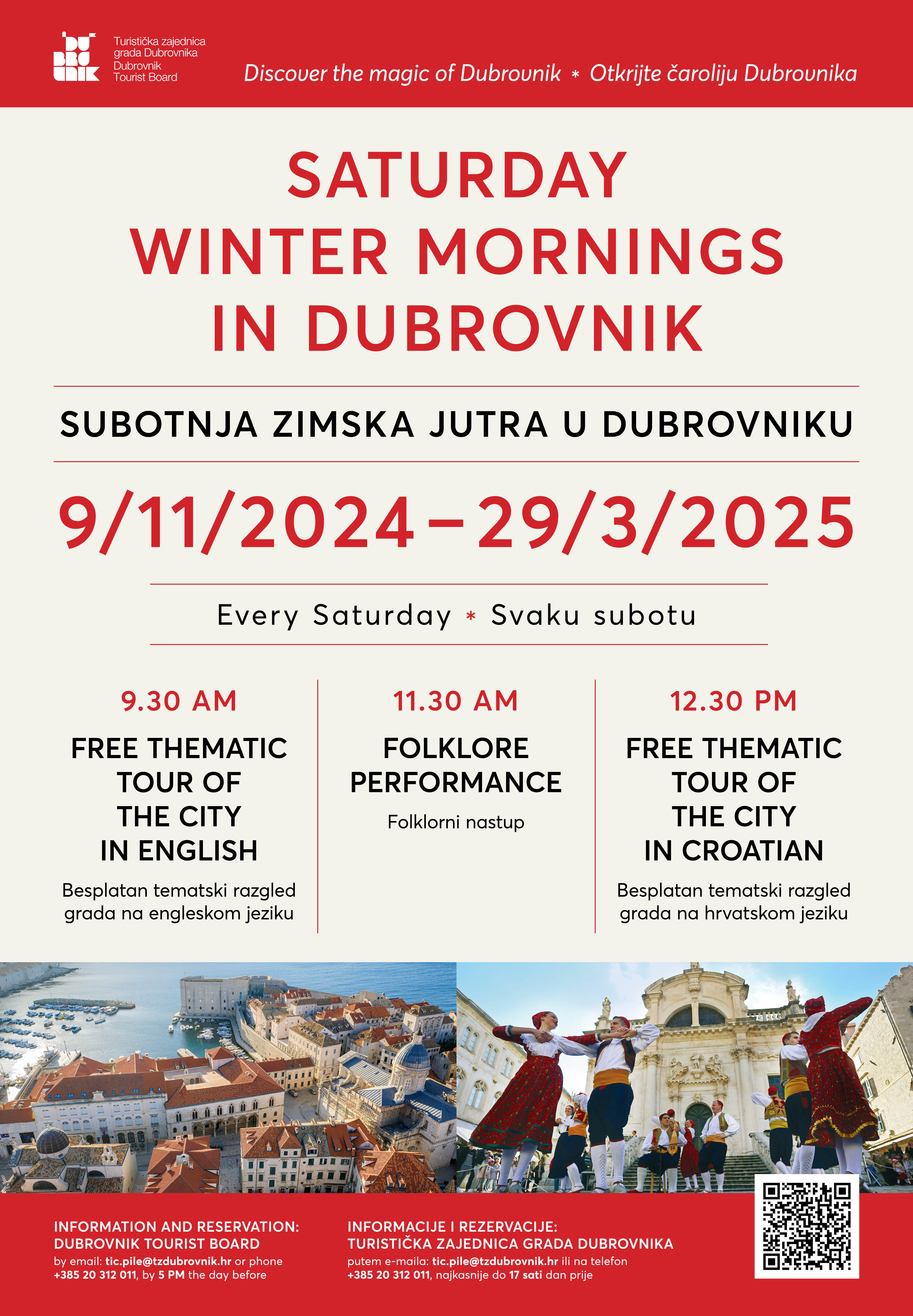 Subotnje zimsko jutro u Gradu