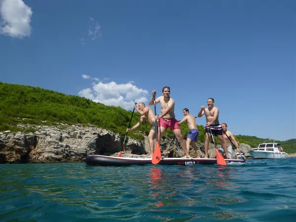 Giant SUP Race - Dynamic and Fun Activity on the Beautiful Beaches of Dubrovnik (DMC Mediterranean Experience)