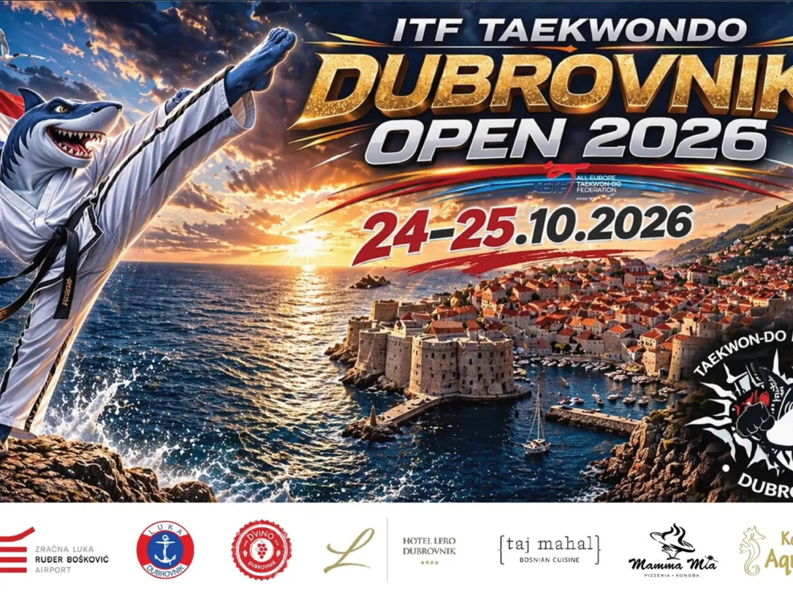 Dubrovnik Open 2026 Taekwon-do 