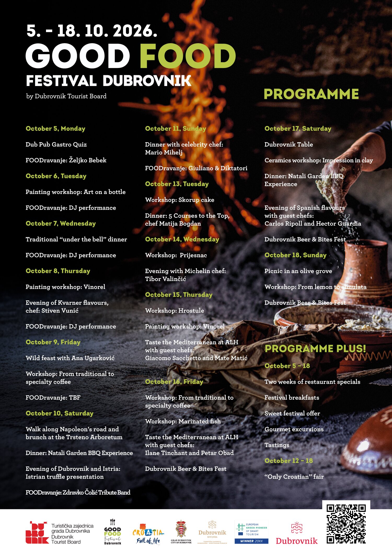 Programme — Good Food Festival Dubrovnik 2026