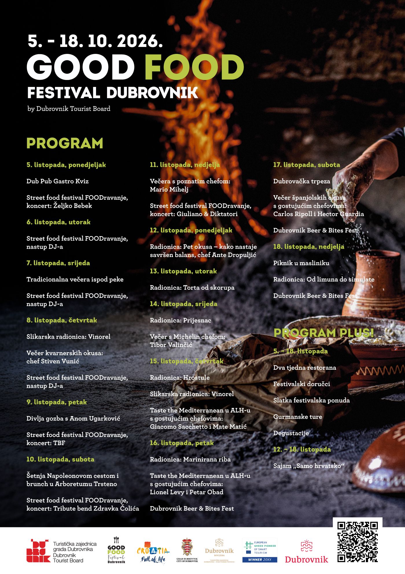 Program — Good Food Festival Dubrovnik 2026