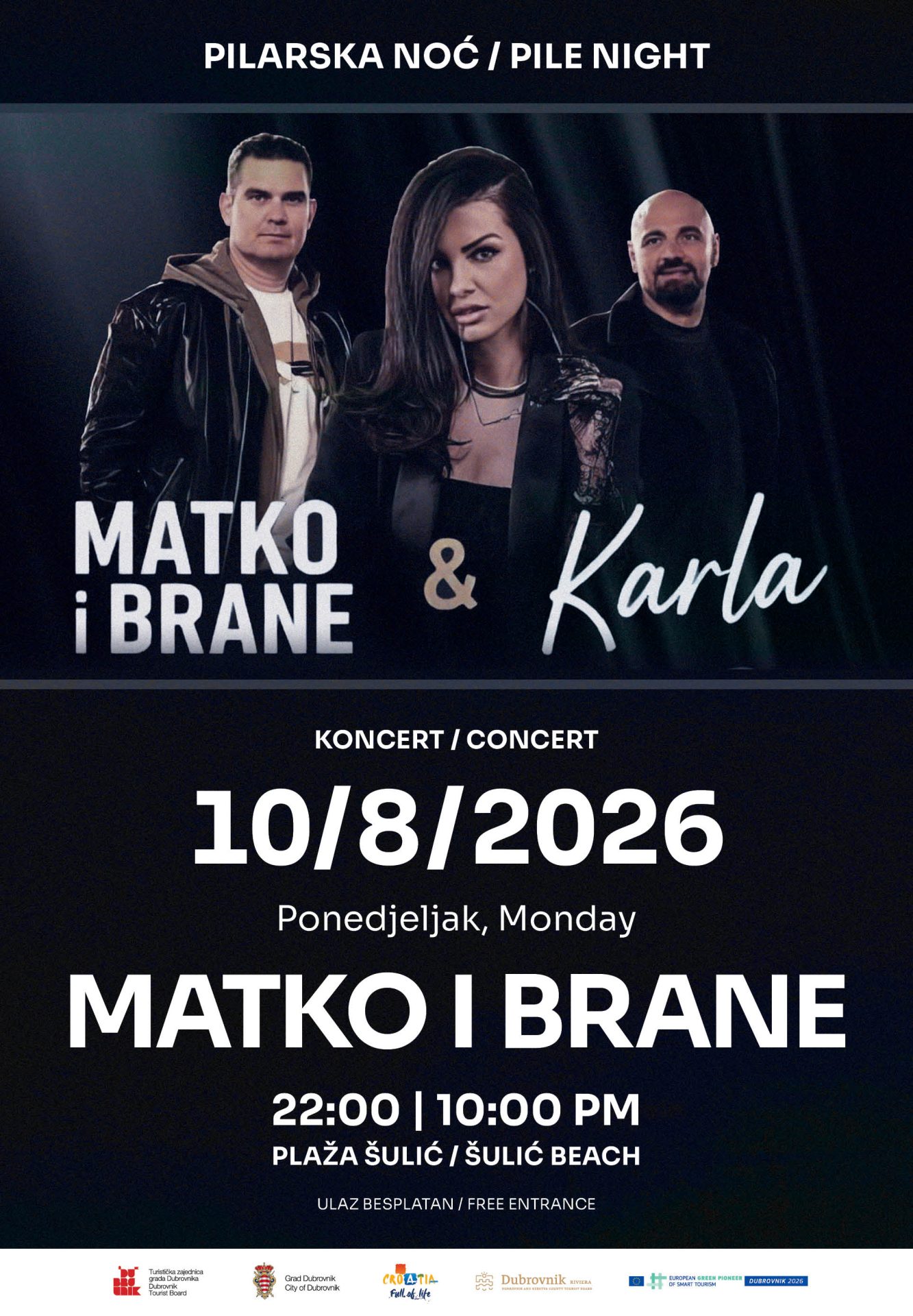 Pile Night - Concert: Matko & Brane / Karla