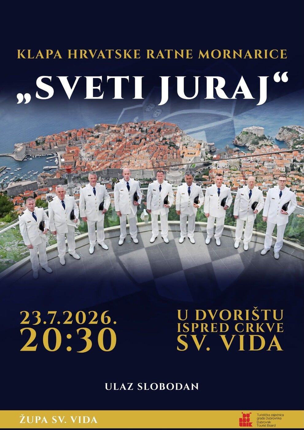Klapa Hrvatske ratne mornarice "Sveti Juraj"