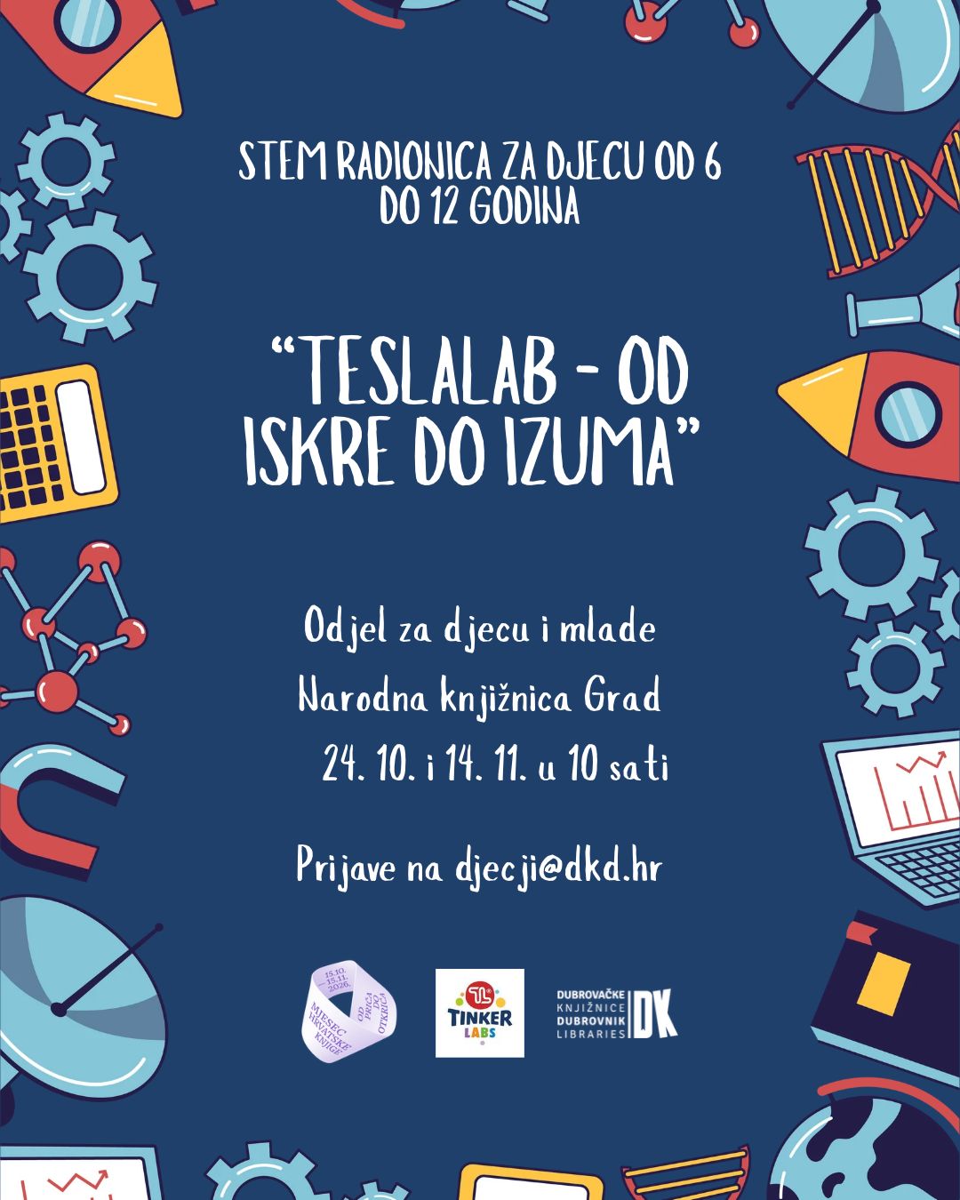 MHK: STEM radionica za djecu „TeslaLab – Od iskre do izuma“