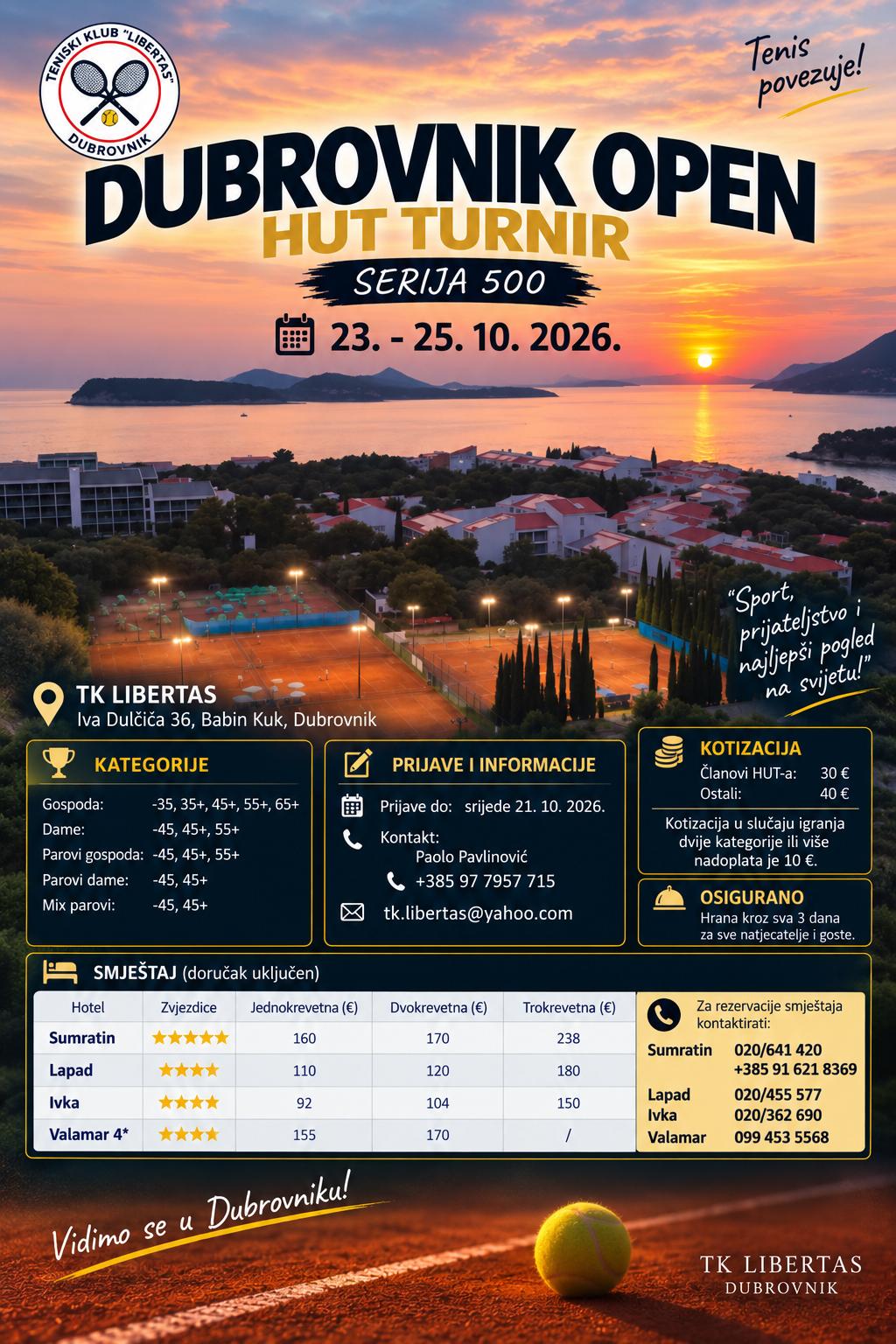 HUT Dubrovnik Open 2026